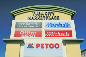 Yuba City Marketplace built by Hilbers Inc.